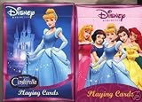 2 Decks Disney Princess Cinderella Snow White Belle Ariel Aurora Playing Cards