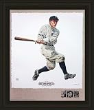 Detroit Tigers Framed Ty Cobb Detroit Tigers Lithogaph By Michael Mellett MLB Baseball