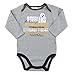 Pittsburgh Steelers NFL Unisex Baby Infant 2 Piece Bodysuit Set, Black and Gray