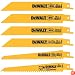 DEWALT DW4856 6-Piece Metal/Woodcutting Reciprocating Saw Blade Set