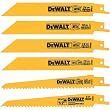 Dewalt Reciprocating Saw Blade Set - Dw4856 6Pc Recip Blade Set