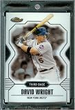 2007 Topps Finest #1 David Wright Baseball Card New York Mets - Mint Condition - Shipped In Protective Display Case !!