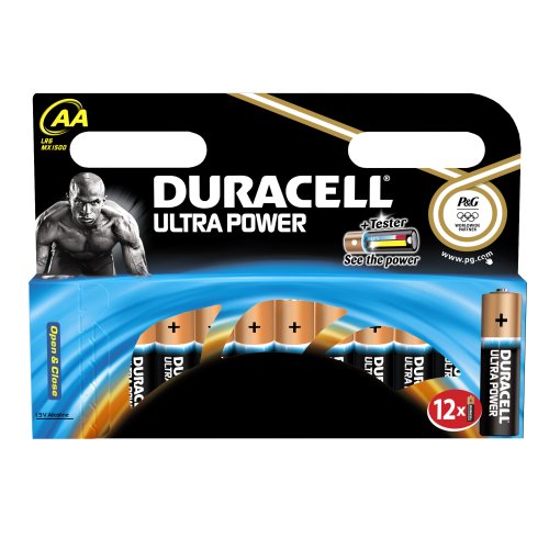 Duracell Ultra Power Batterie AA 12er D-Click Preisvergleich
