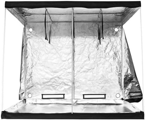 96"x48"x78" Hydroponics Reflective Mylar Grow Tent