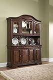 Credenza w/ Credenza Hutch by Legacy Classic - Cocoa Brown (800-155R)
