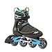 K2 Sports Women's Alexis 84 Boa Fitness 2012 Inline Skates (Black/Blue/Yellow)