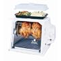 Ronco ST4000WHGEN Showtime Standard Rotisserie and Barbeque Oven with Bonus Accessory Kit, White