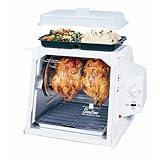 Ronco ST4000WHGEN Showtime Standard Rotisserie and Barbeque Oven with Bonus Accessory Kit, White