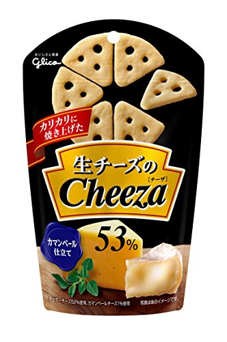 江崎グリコ 生チーズのチーザ カマンベールチーズ仕立て 40g×10個