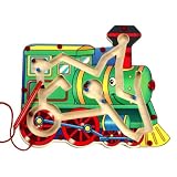 kids and infants educational toys item: Magnetic Train Maze by Anatex