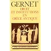 Droit et institutions en Gr�ce antique