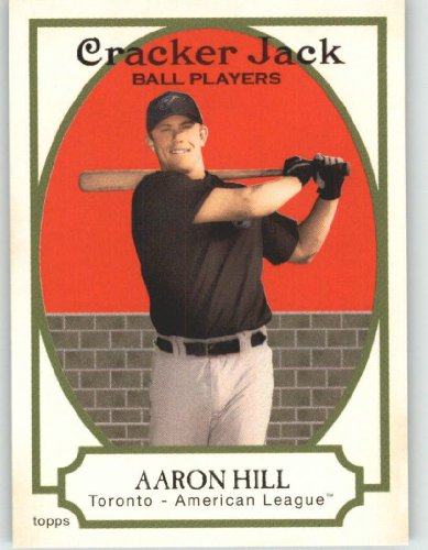 2005 Topps Cracker Jack Mini Red #185 Aaron Hill - Toronto Blue Jays (Baseball Cards)