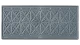 段差解消スロープ カーステップ 高さ10cm用 スタンダードタイプ 1枚 幅60×奥行25cm ダークグレー CS-100DG