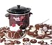 Kitchen & Housewares : Nostalgia Electrics CHM-915 Deluxe Chocolate Heaven Fondue Pot