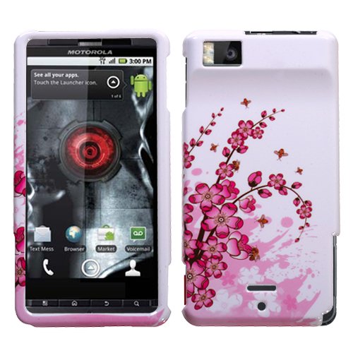 Spring Flowers Phone Protector Cover for MOTOROLA MB810 (Droid X)