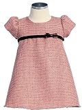 Lovely New Pink Tweed Dress ~ Great for the Upcoming Winter Season 6M to 24M