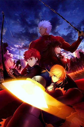 Fate CGC Huge Poster Glossy Finish Stay Night Anime Poster Zero Unlimited Blade Works Feito/Sutei Naito - FSN073 (24" x 36" (61cm x 91.5cm))