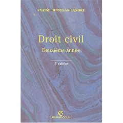 Droit civil, 2�me ann�e