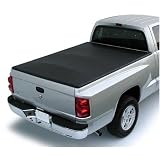 Tekstyle Snap-on Soft Truck Bed Tonneau Cover- 04-11 Chevrolet Colorado & GMC Canyon Crew Cab 53" Bed