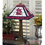 St Louis Cardinals Mission Lamp