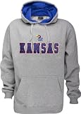 Kansas Jayhawks Automatic Fleece Grey Hooded Sweatshirt