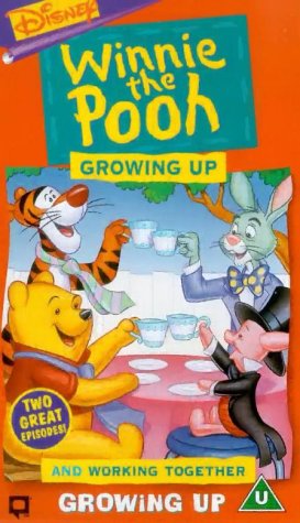Winnie The Pooh : Growing Up And Working Together [VHS]