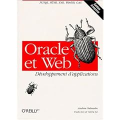 Oracle et Web, d�veloppement d'applications