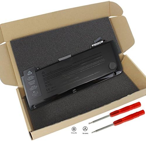 Gomart Laptop Battery for Apple Macbook Pro 13 inch A1278 A1322 [2009 2010 2011 Version] Battery 020-6547-A 661-5229 661-5557 with Two Free Screwdrivers [10.95V 63.5mAh]