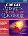 GRE CAT: Answers to the Real Essay Questions, 2nd edition (Arco GRE Answers to the Real Essay Questions)