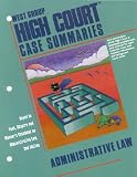 High Court Case Summaries on Administrative Law
