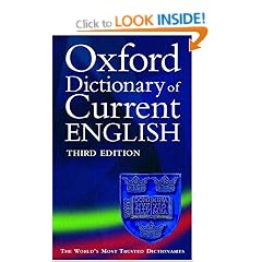 Oxford Dictionary of Current English: 2nd edition