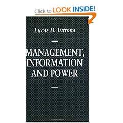 Management, Information and Power: A Narrative of the Involved Manager (Information Systems Series)