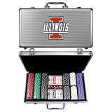 NCAA Illinois Illini 300 pc. Game Set