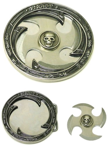 Pirate Belt Buckle & Throwing Star