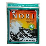 Maine Coast Sea Vegetables Nori, Toasted Sheets, 7-Count Package (Pack of 6)