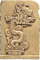 Maya Vision Serpent Wall Relief - Small