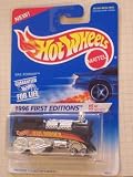 1996 #5 Rail Rodder Black Chrome Malaysia #370 Collectible Collector Car Mattel Hot Wheels 1996 First Editions 1:64 Scale
