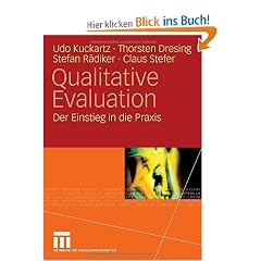 Qualitative Evaluation. Der Einstieg in die Praxis