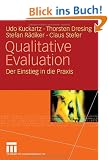 Qualitative Evaluation: Der Einstieg in die Praxis