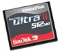 SanDisk 512 MB Ultra CompactFlash