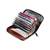 Derek Alexander Leather Accardian Credit Card Holder