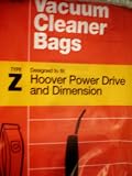 Vacuum Cleaner Bags -- Type Z -- Designed to Fit Hoover Power Drive and Dimension -- Pkg of 2 Bags