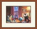 "Wallace & Gromit" by Bill Kerwin - Framed Artwork
