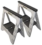 Storehorse 10008 31-Inch Tall Sawhorse with Top Protector, Pair