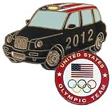 London 2012 Team USA Taxi Pin