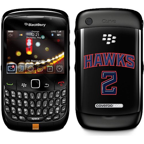 Coveroo Atlanta Hawks Joe Johnson Blackberry Curve8520 Case