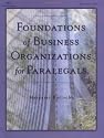 Foundations of Business Organizations for Paralegals