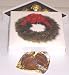 Gourmet Food : Scott's Cakes 1/2 Pound Milk Chocolate Covered Caramels in a Wreath Box