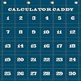 New Stokes Publishing Calculator Caddy I Blue Made Of Heavy Denim With Numb ....