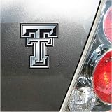 Texas Tech Red Raiders Chrome Foil Auto Emblem